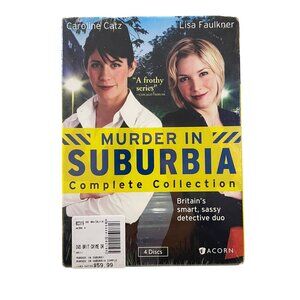 2014 Murder in Suburbia Complete Collection DVD NEW Sealed British Crime